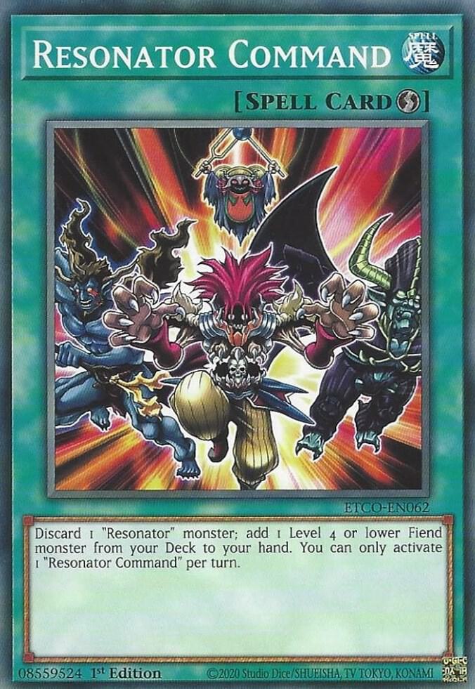 Resonator Command (1st Edition) card image