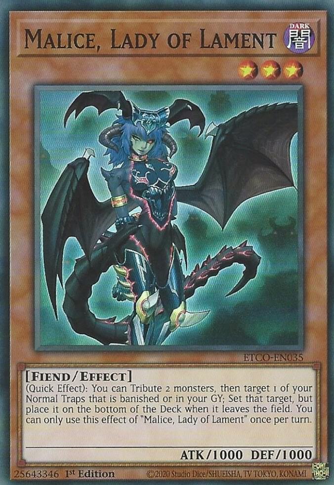 Malice, Lady of Lament (1st Edition) card image