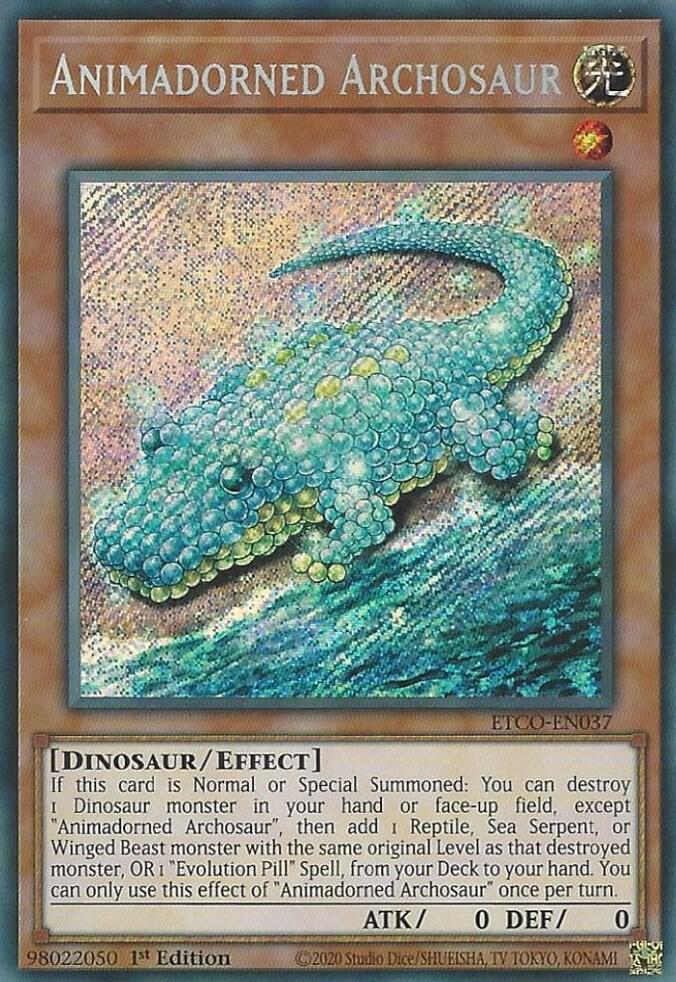 Animadorned Archosaur (1st Edition) card image