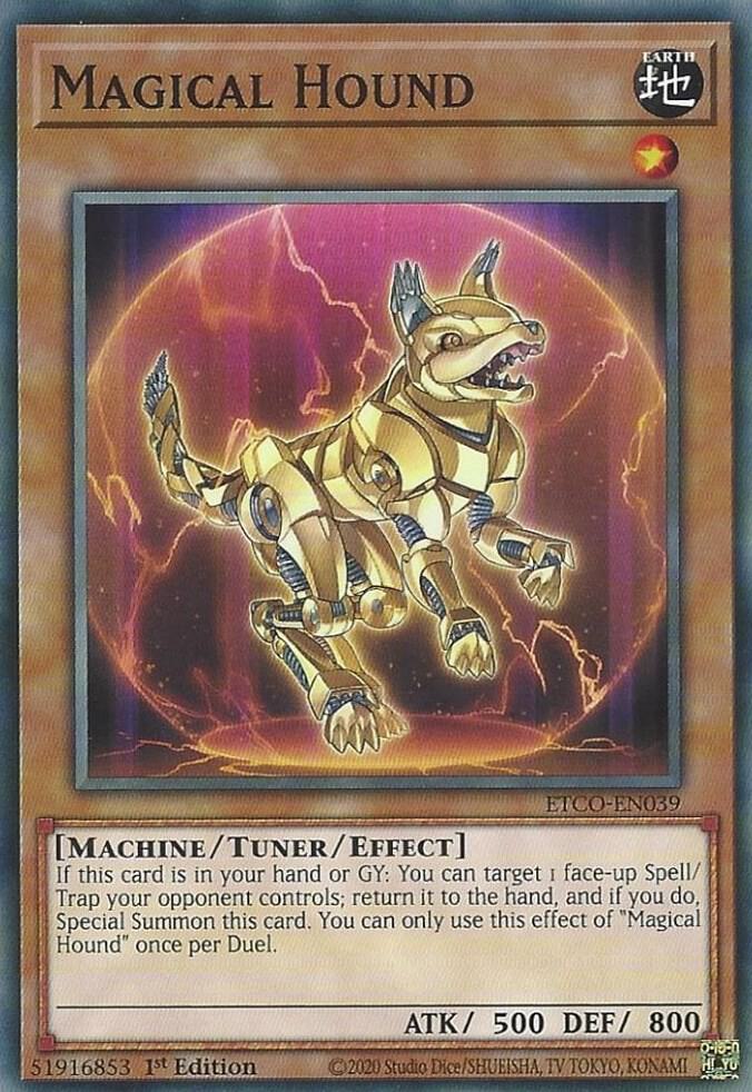 Magical Hound (1st Edition) card image