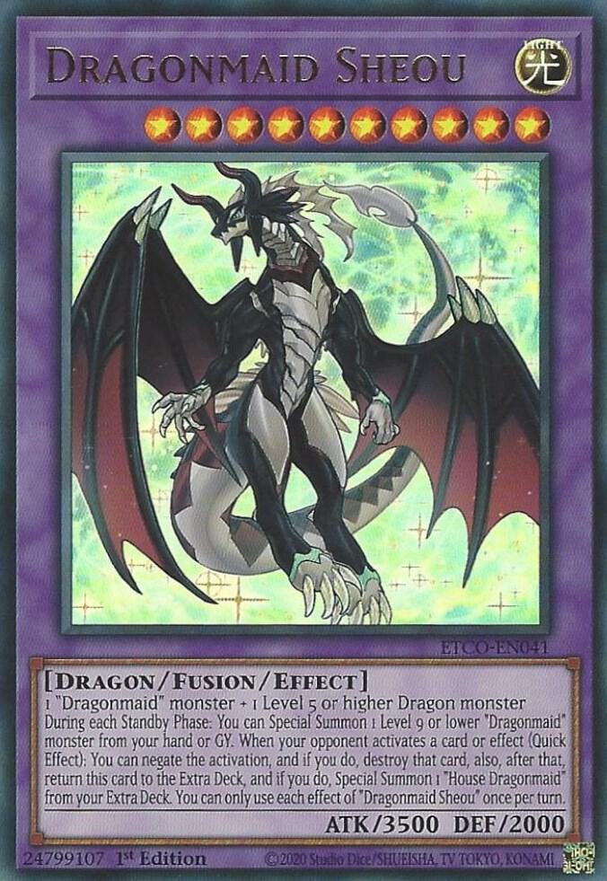 Dragonmaid Sheou (1st Edition) card image
