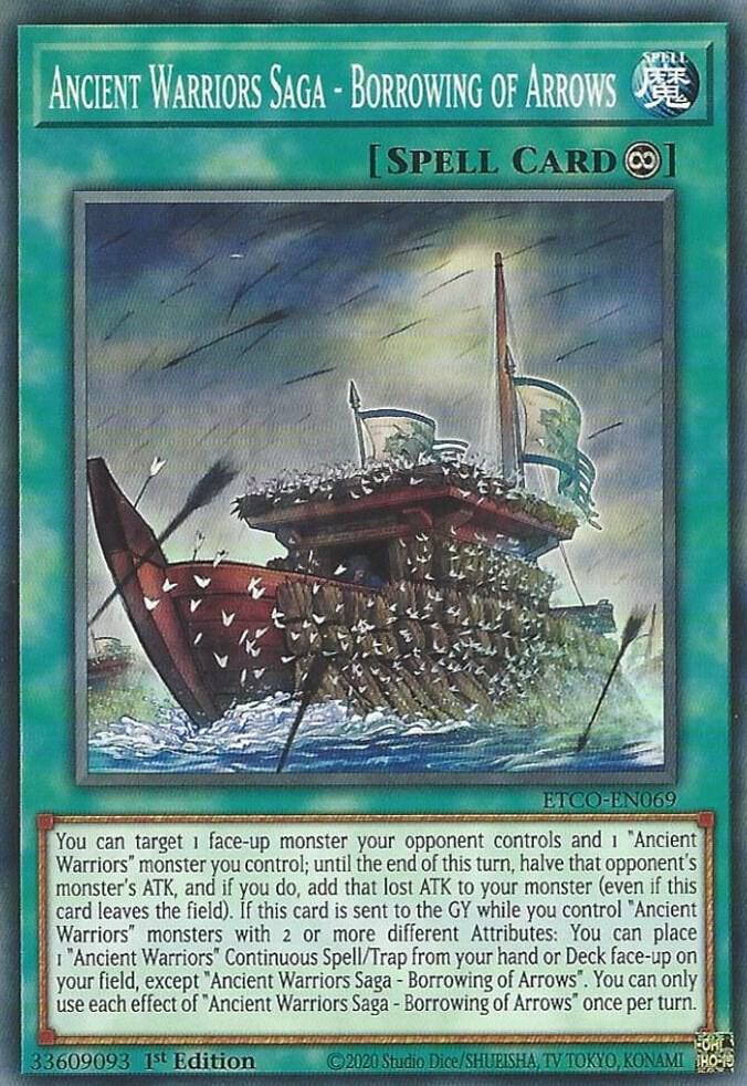 Ancient Warriors Saga - Borrowing of Arrows (1st Edition) card image