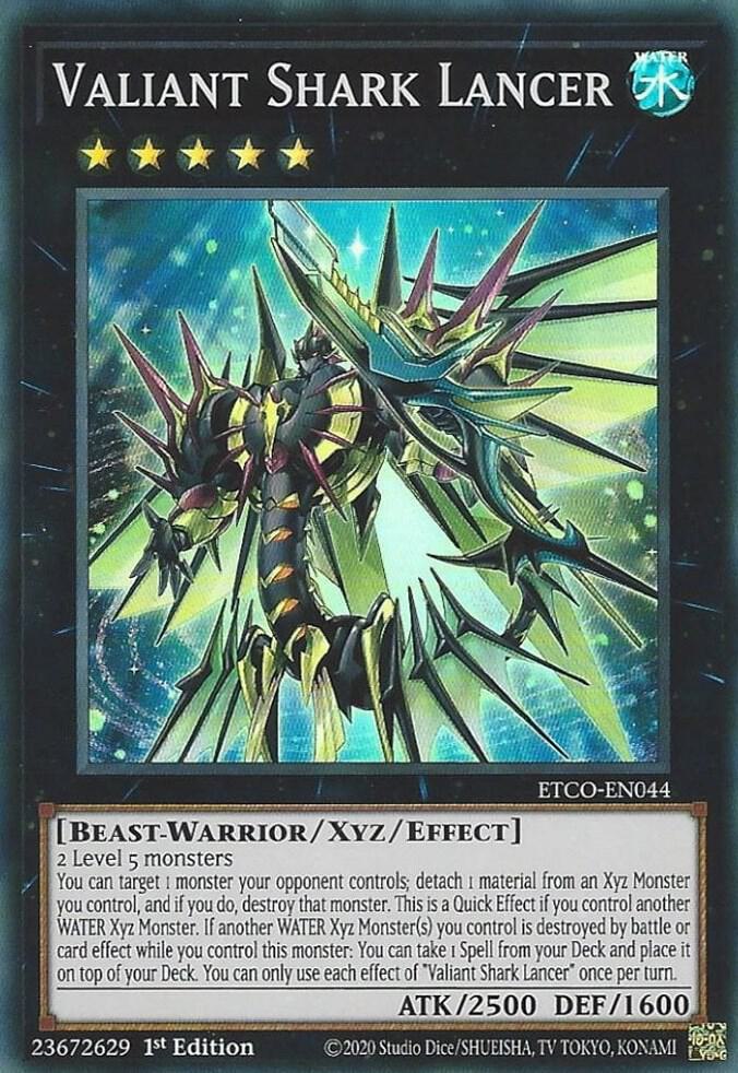 Valiant Shark Lancer (1st Edition) card image