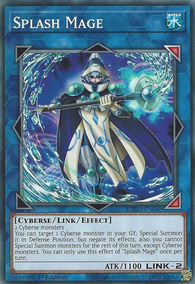 Splash Mage (1st Edition) card image