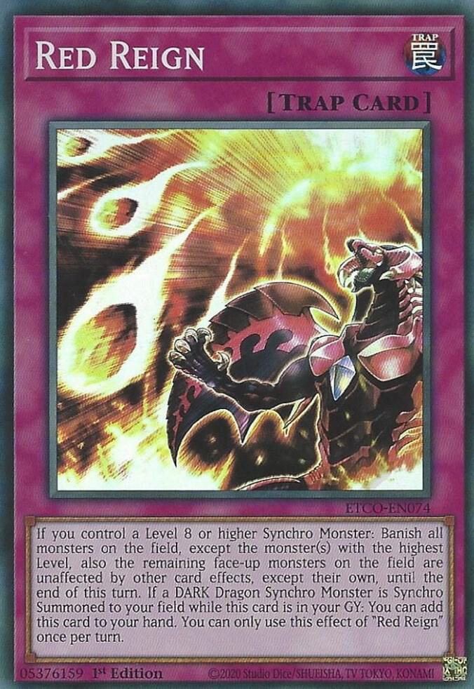 Red Reign (1st Edition) card image