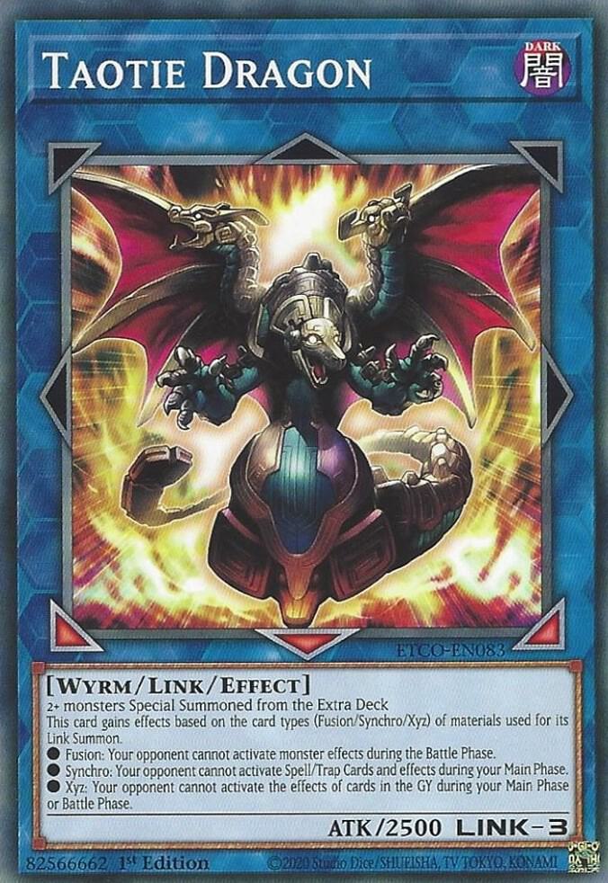 Taotie Dragon (1st Edition) card image