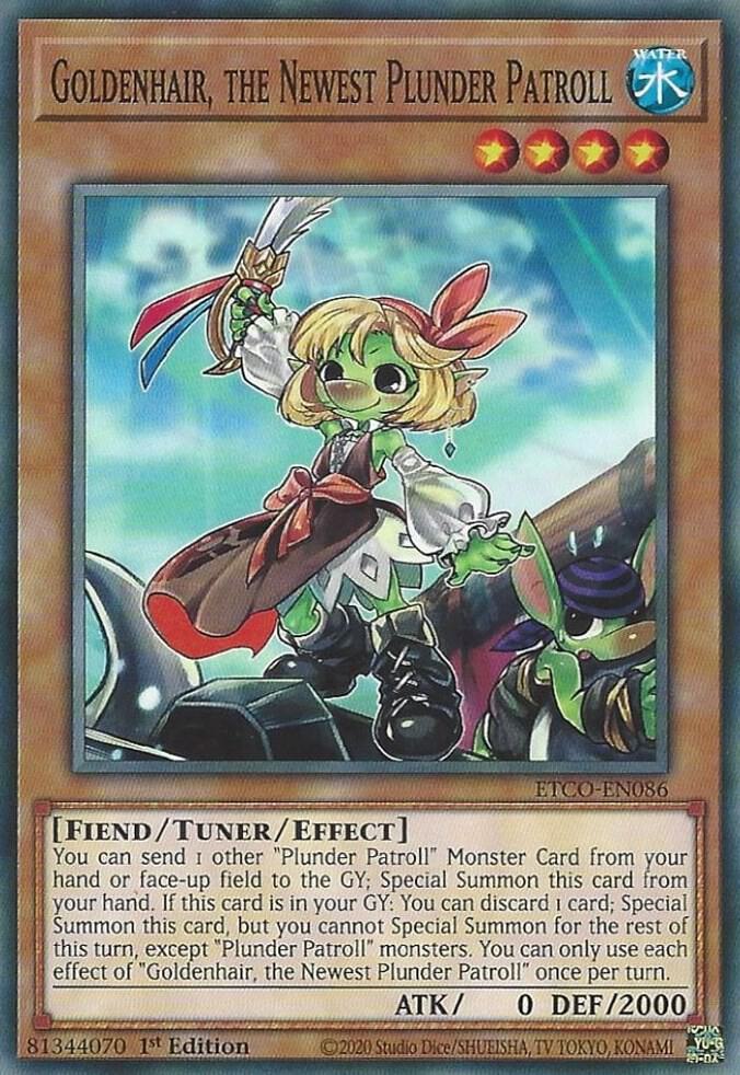 Goldenhair, the Newest Plunder Patroll (1st Edition) card image