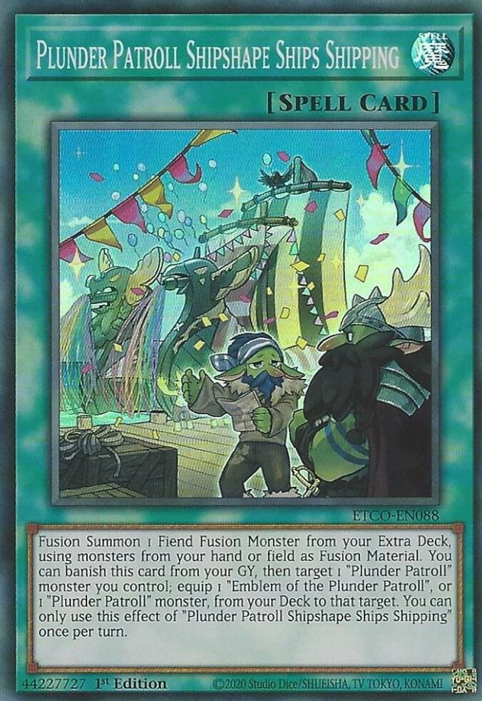 Plunder Patroll Shipshape Ships Shipping (1st Edition) card image