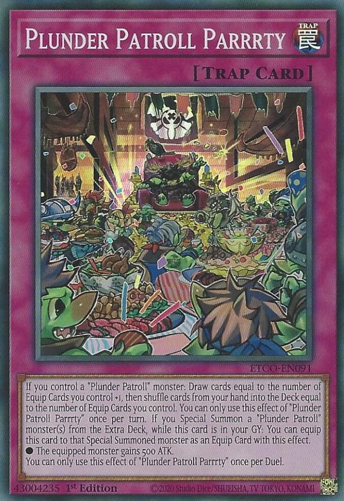 Plunder Patroll Parrrty (1st Edition) card image