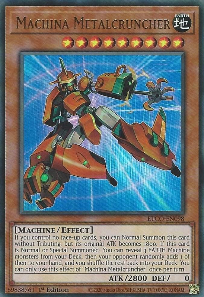 Machina Metalcruncher (1st Edition) card image