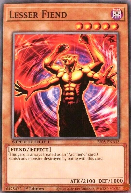 Lesser Fiend card image