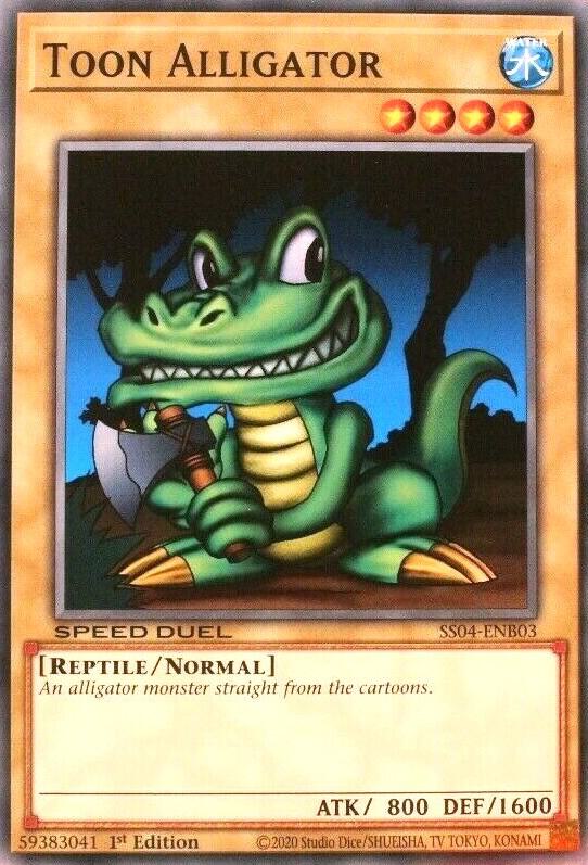 Toon Alligator card image