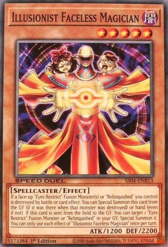 Illusionist Faceless Magician card image