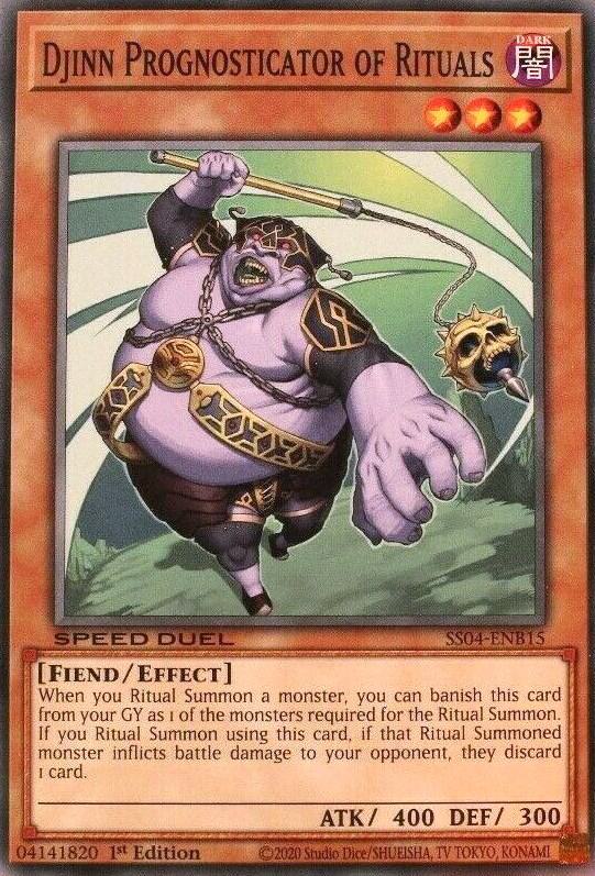 Djinn Prognosticator of Rituals card image