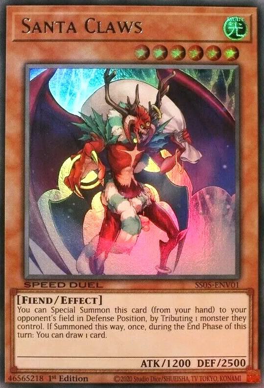 Santa Claws card image