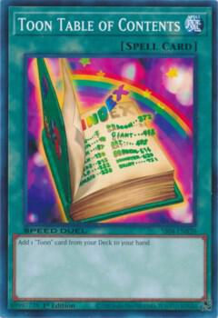 Toon Table of Contents card image