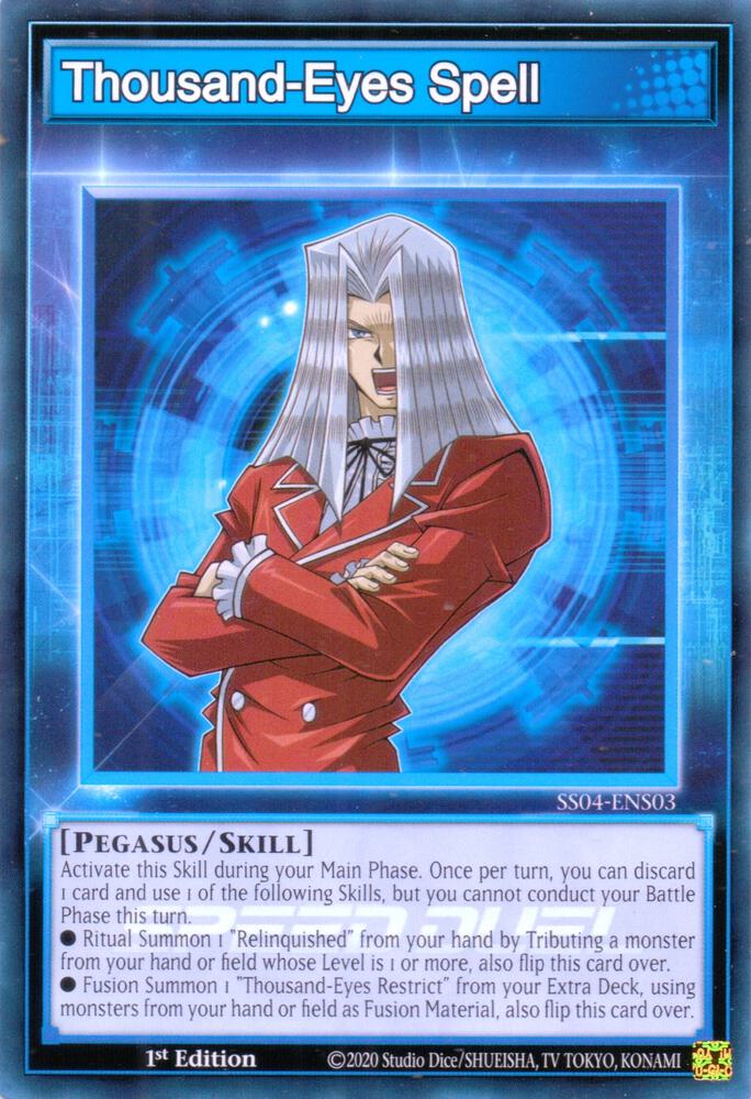 Thousand-Eyes Spell card image