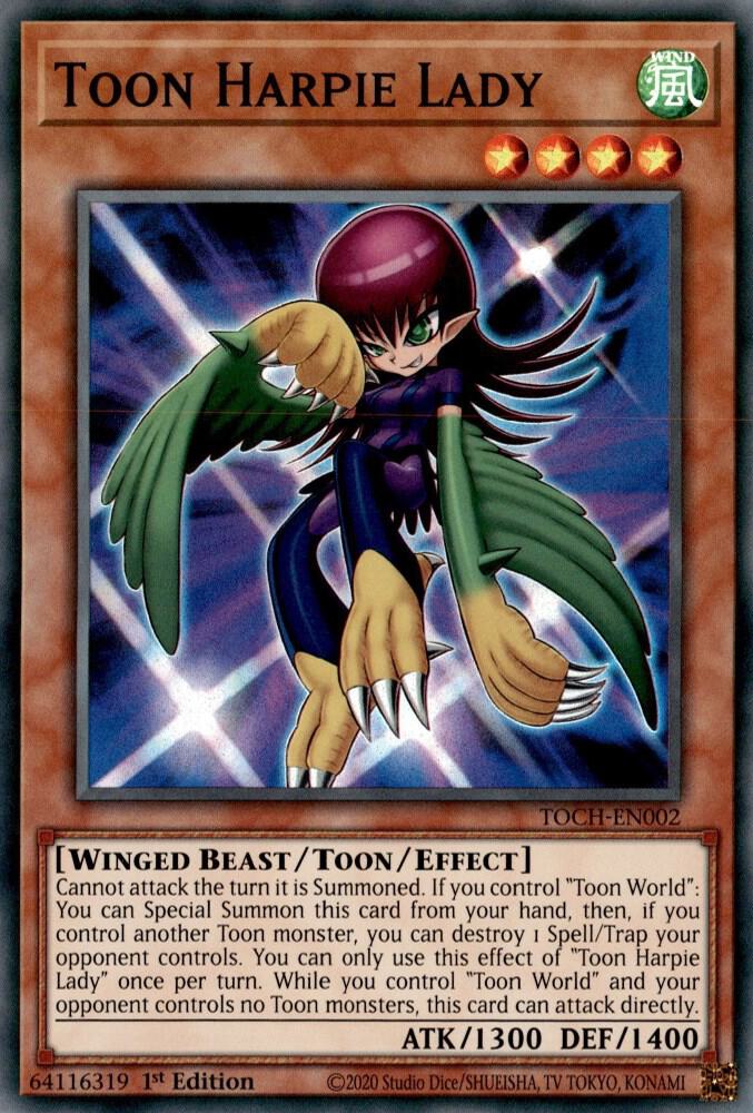 Toon Harpie Lady card image