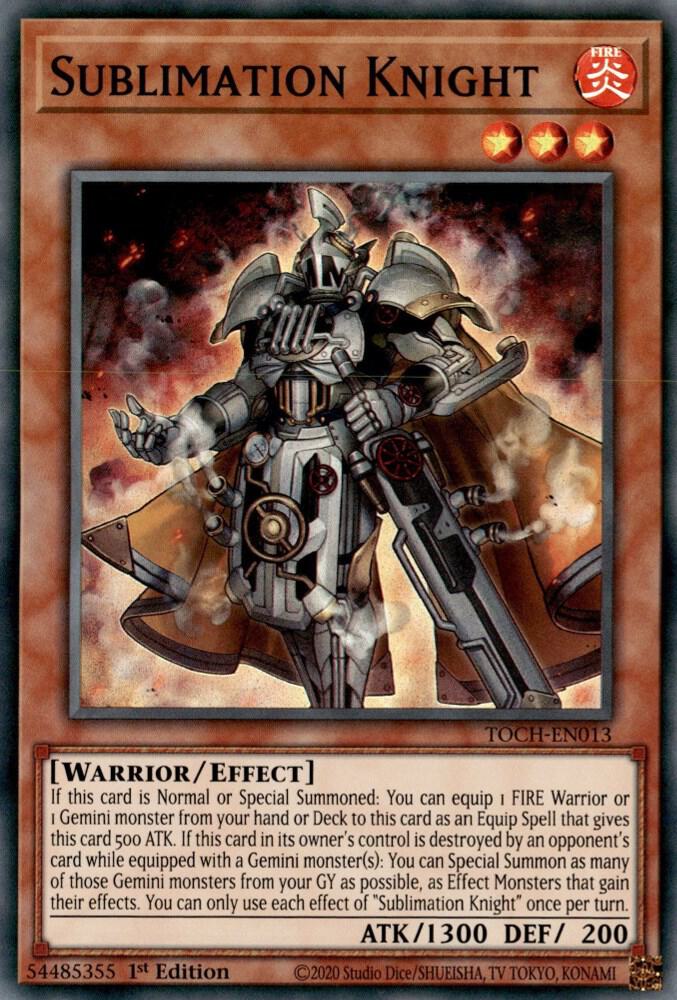 Sublimation Knight card image