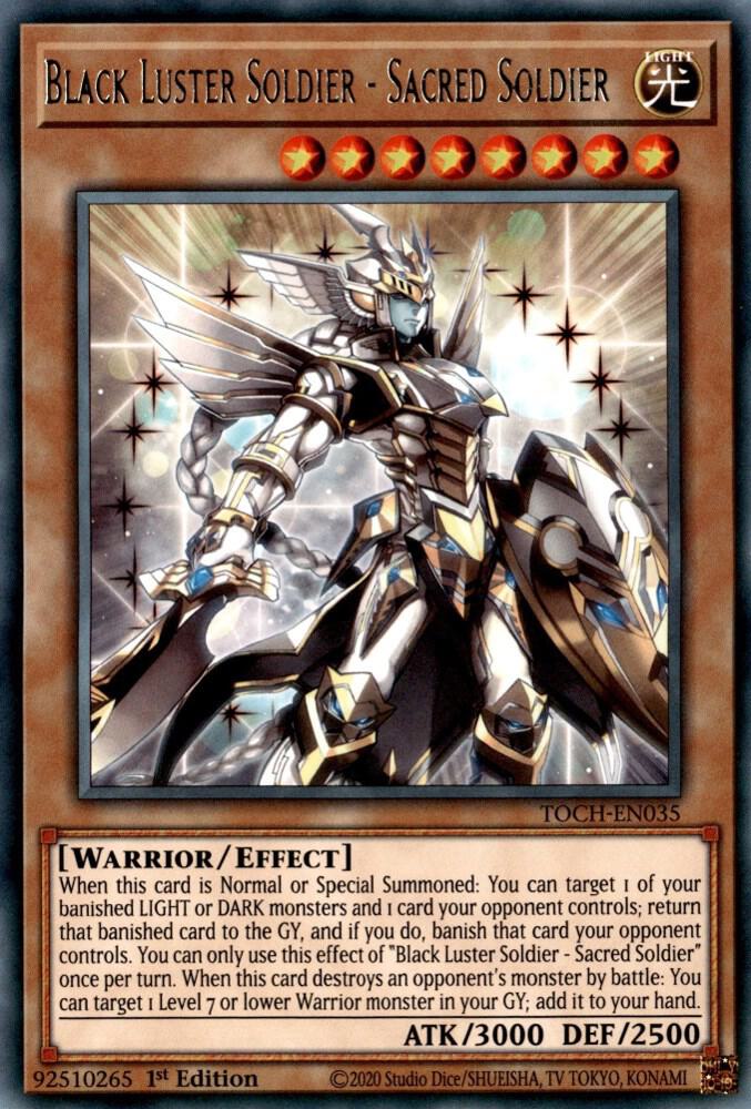 Black Luster Soldier - Sacred Soldier card image