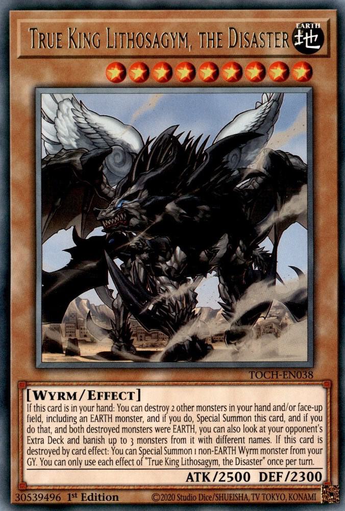 True King Lithosagym, the Disaster card image