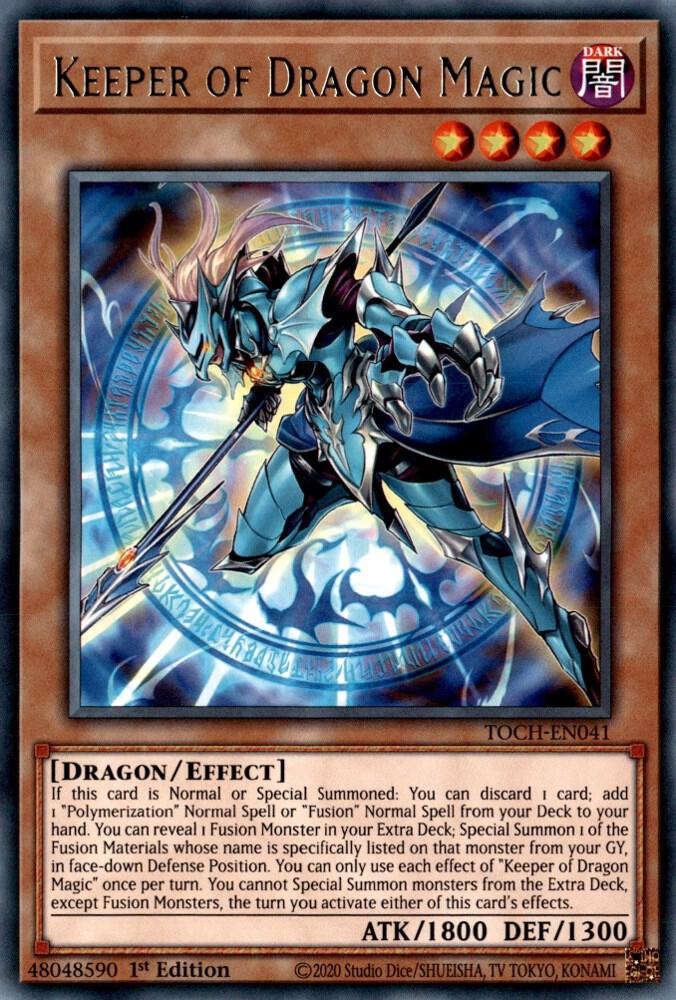 Keeper of Dragon Magic card image