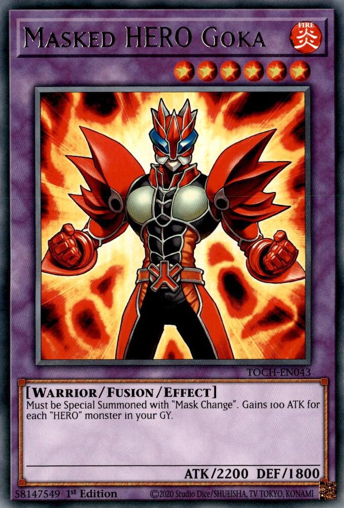 Masked HERO Goka card image