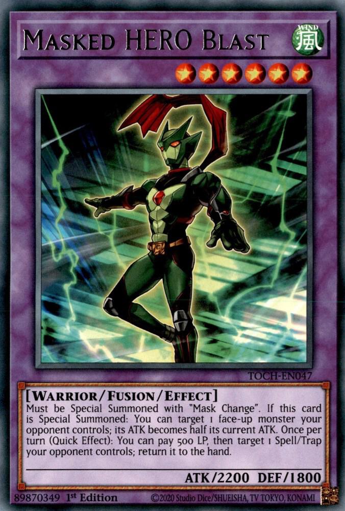Masked HERO Blast card image