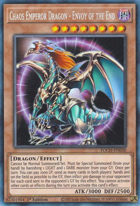 Chaos Emperor Dragon - Envoy of the End (CR) card image