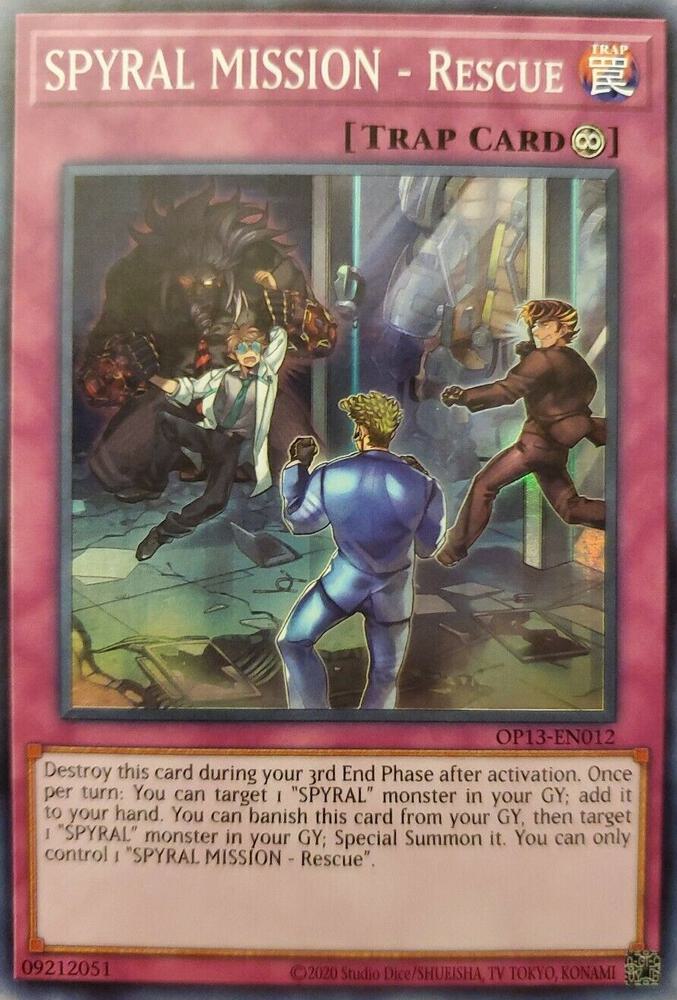 SPYRAL MISSION - Rescue card image