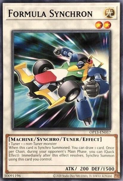 Formula Synchron card image