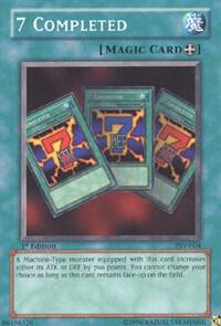 7 Completed card image