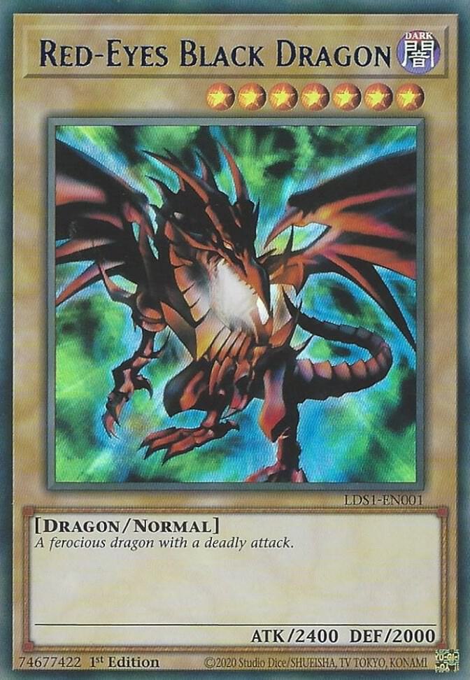 Red-Eyes Black Dragon (Blue) card image