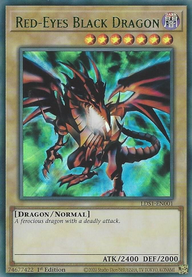 Red-Eyes Black Dragon (Green) card image
