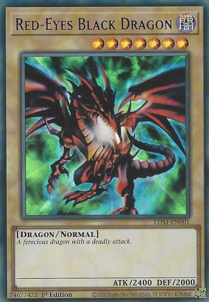 Red-Eyes Black Dragon (Purple) (1st Edition) card image