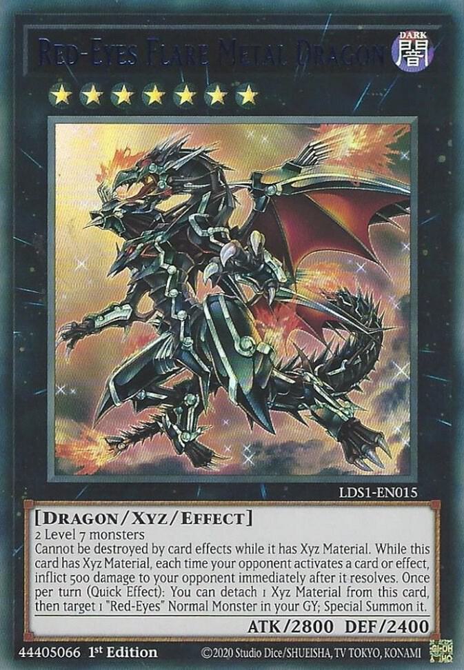 Red-Eyes Flare Metal Dragon (Blue) card image