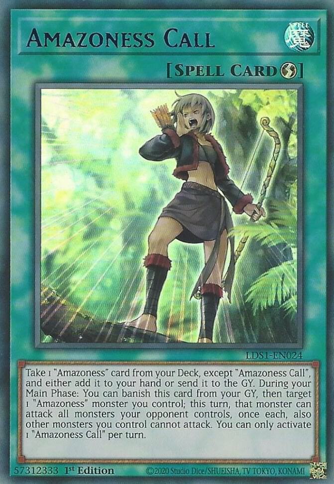 Amazoness Call (Blue) card image