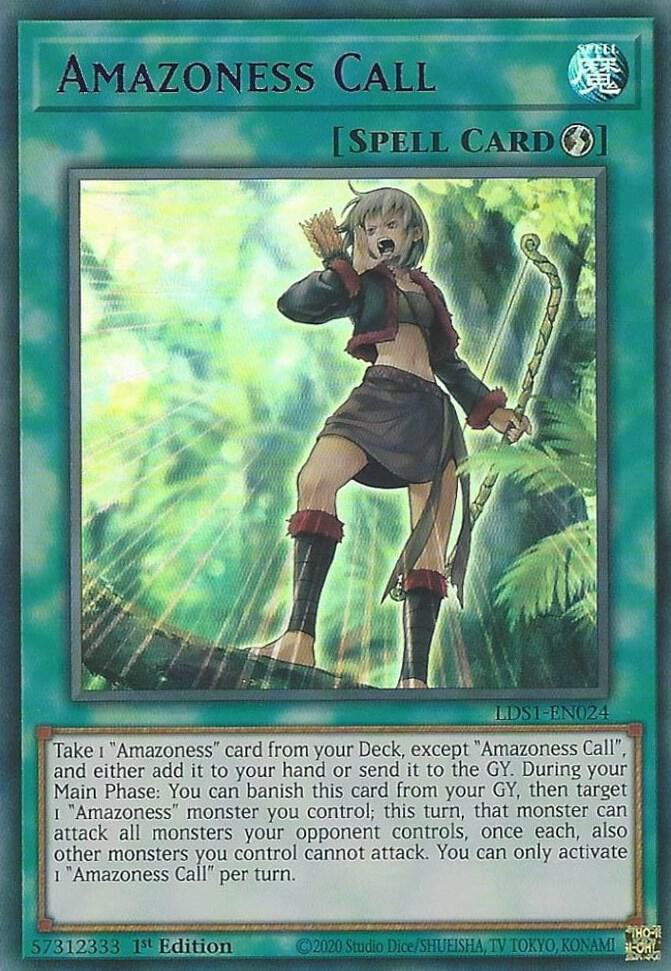 Amazoness Call (Purple) (1st Edition) card image
