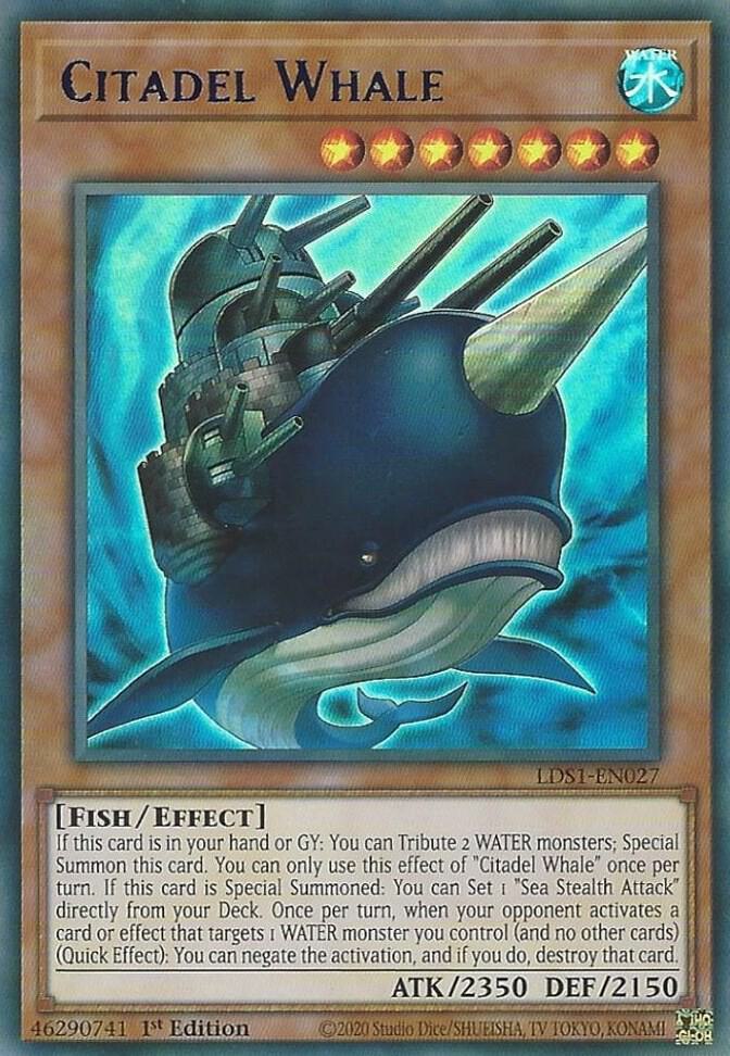 Citadel Whale (Blue) card image