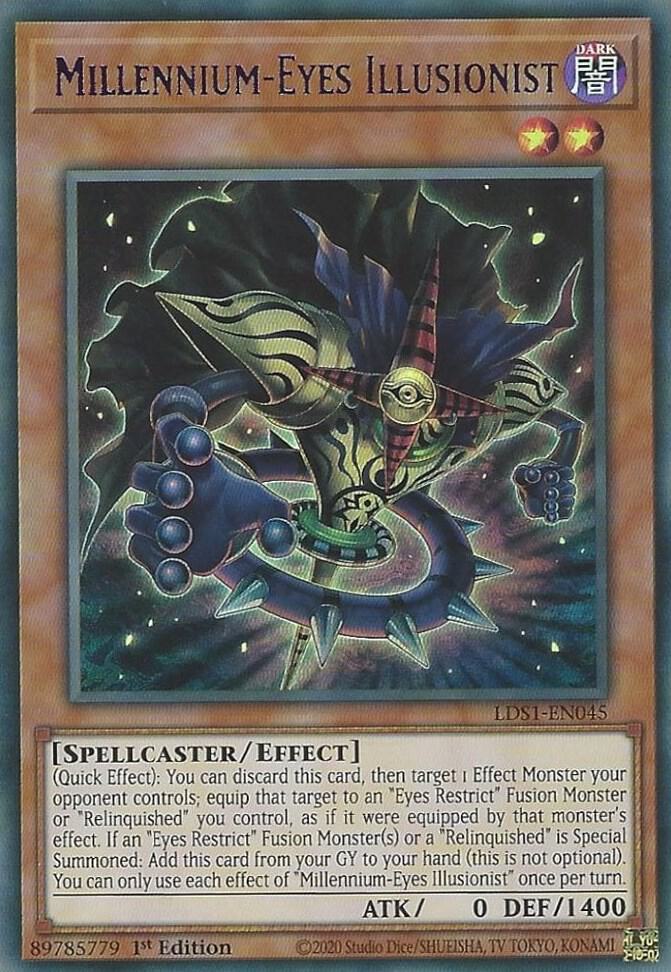 Millennium-Eyes Illusionist (Purple) (1st Edition) card image
