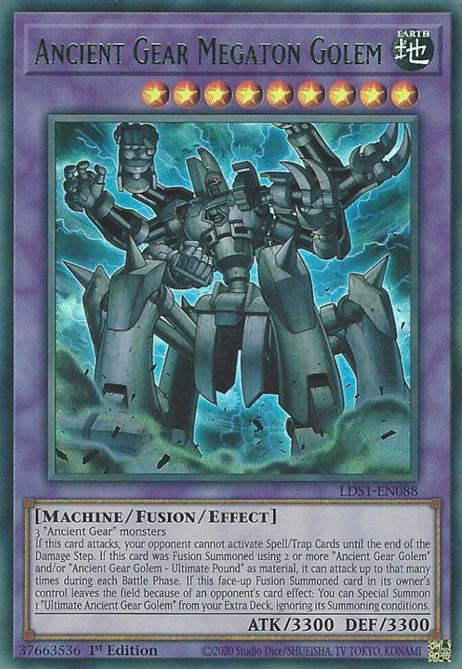 Ancient Gear Megaton Golem (Green) card image