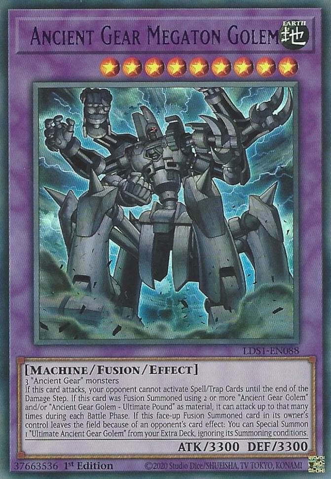 Ancient Gear Megaton Golem (Purple) (1st Edition) card image