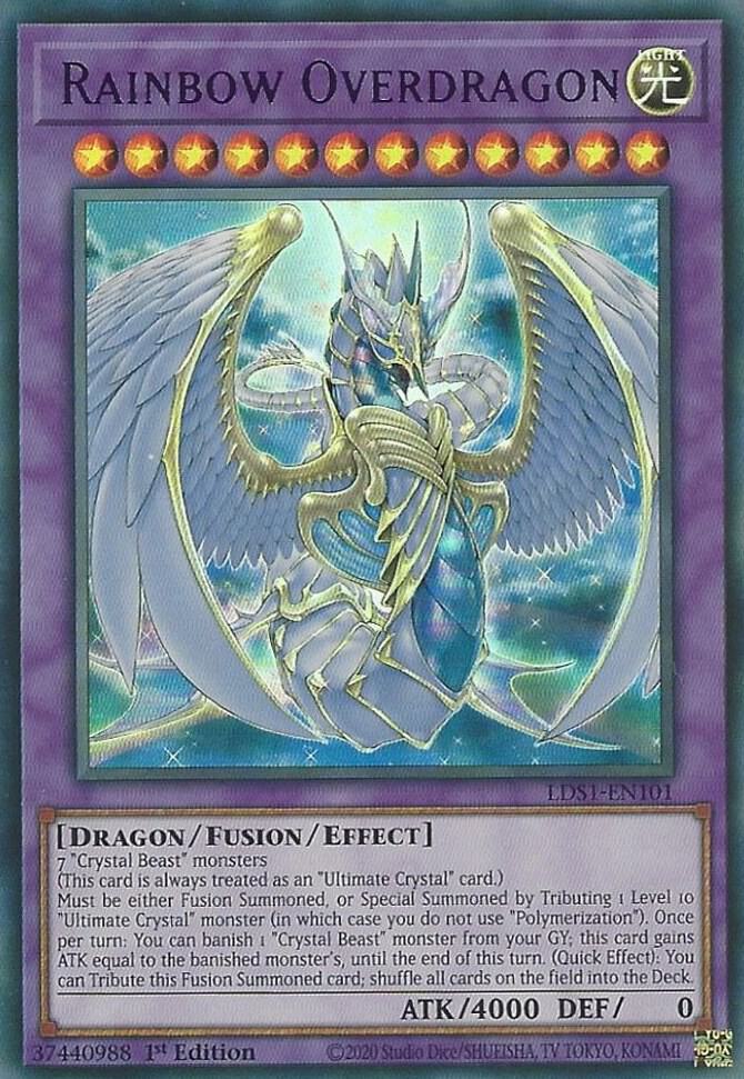 Rainbow Overdragon (Purple) (1st Edition) card image