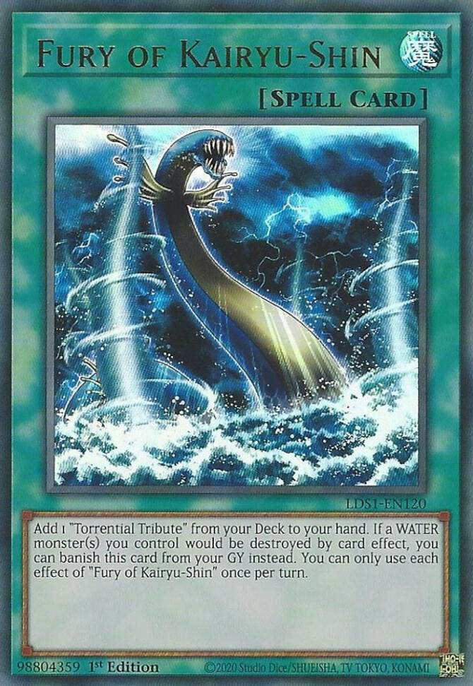 Fury of Kairyu-Shin (1st Edition) card image