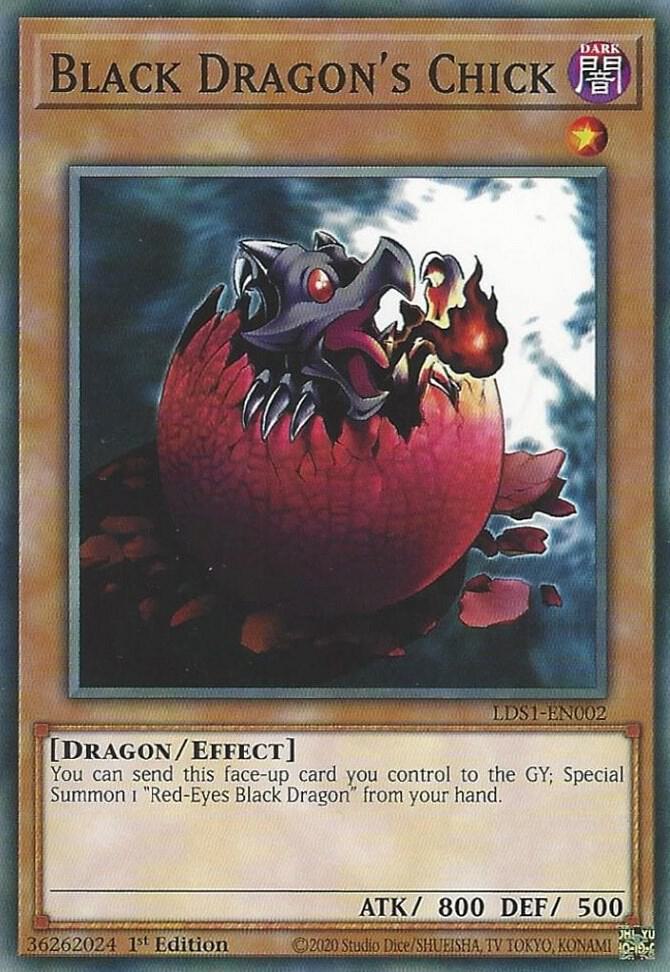 Black Dragon's Chick (1st Edition) card image