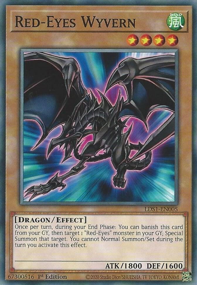 Red-Eyes Wyvern (1st Edition) card image