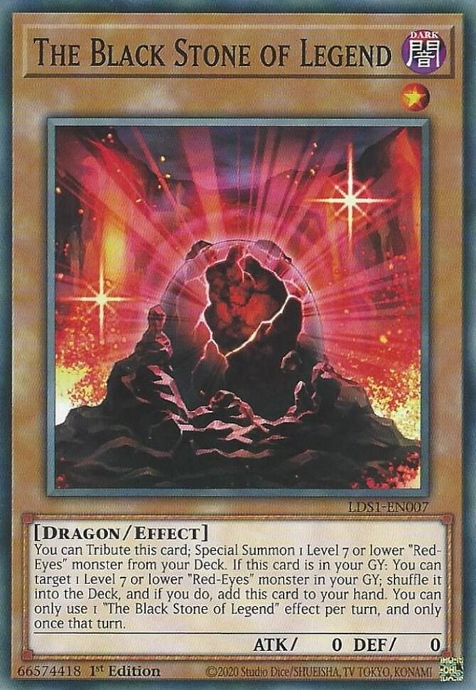 The Black Stone of Legend (1st Edition) card image