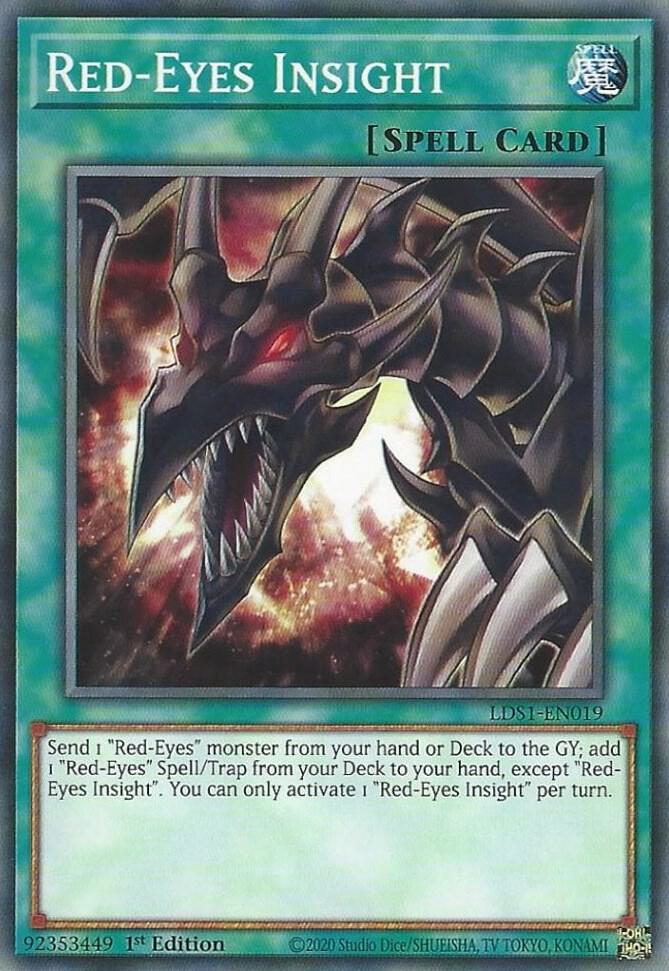 Red-Eyes Insight (1st Edition) card image