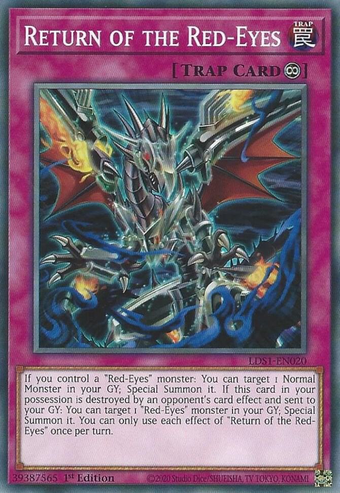 Return of the Red-Eyes (1st Edition) card image