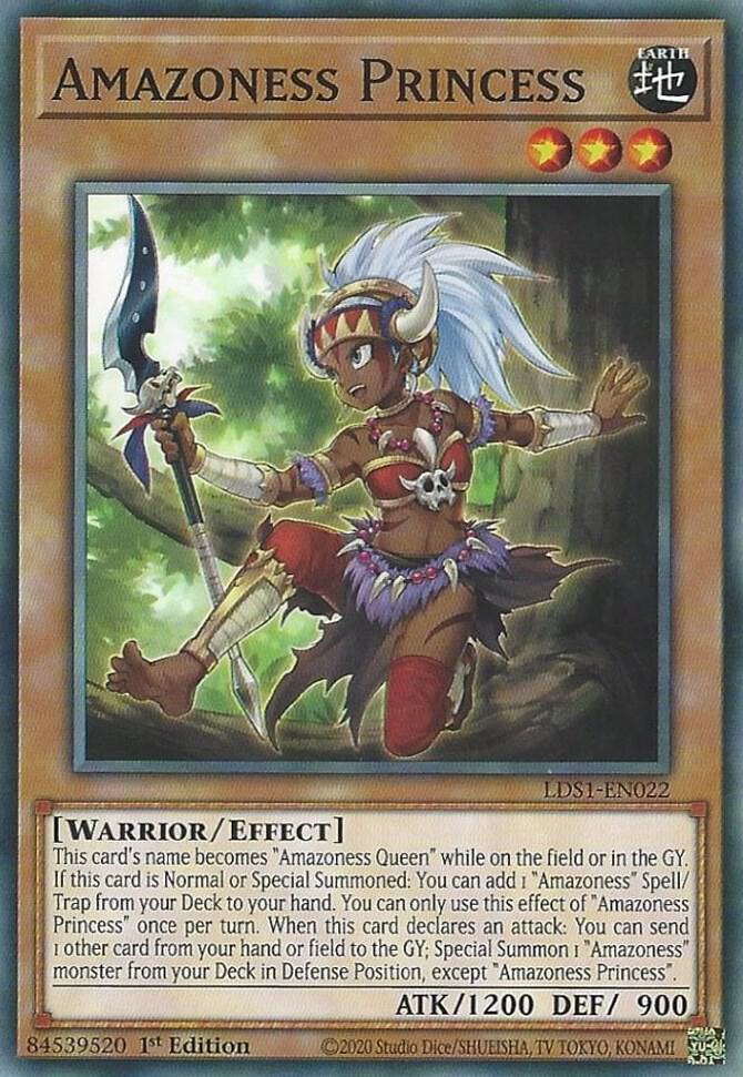 Amazoness Princess (1st Edition) card image
